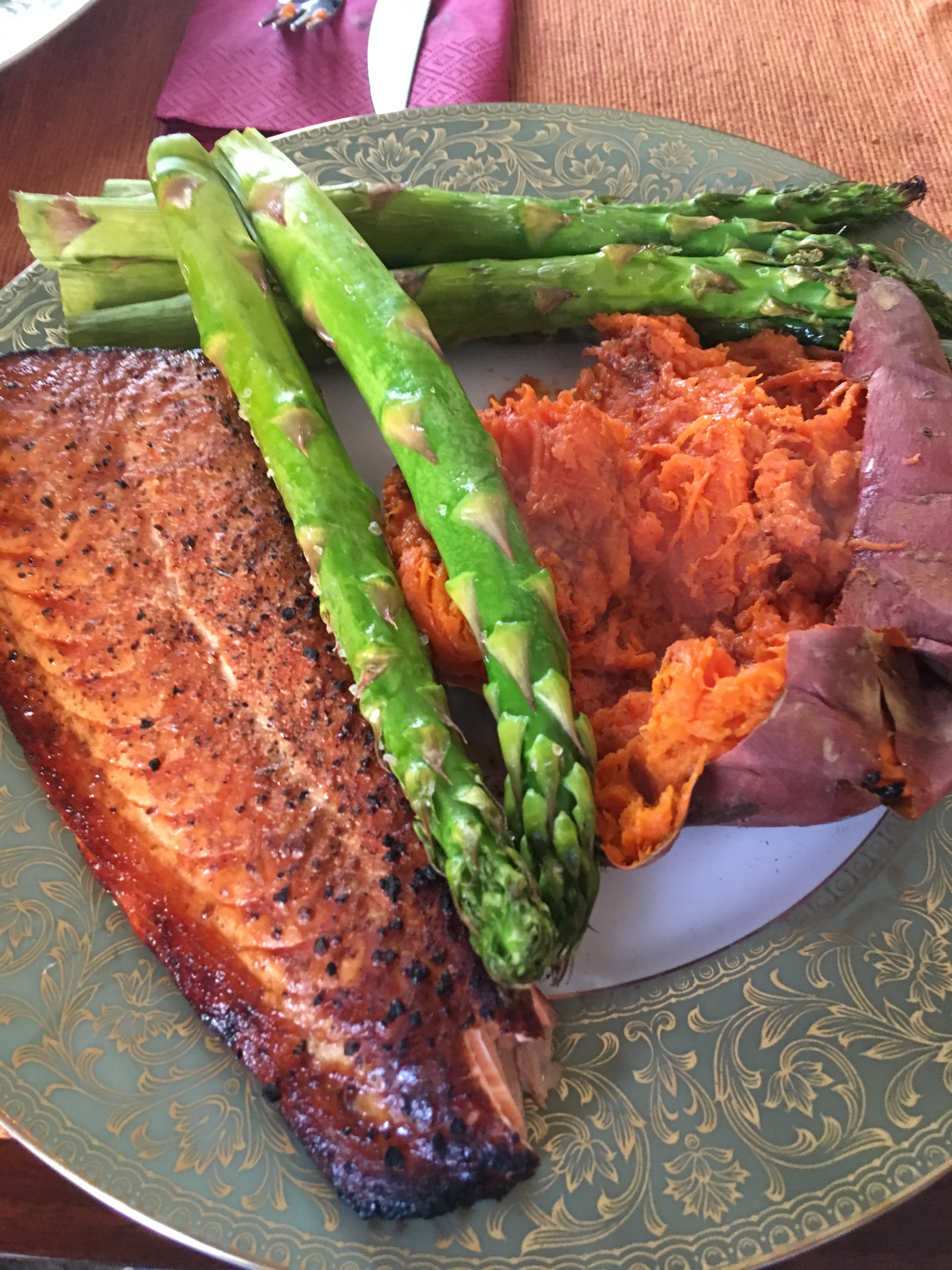 Plank Salmon